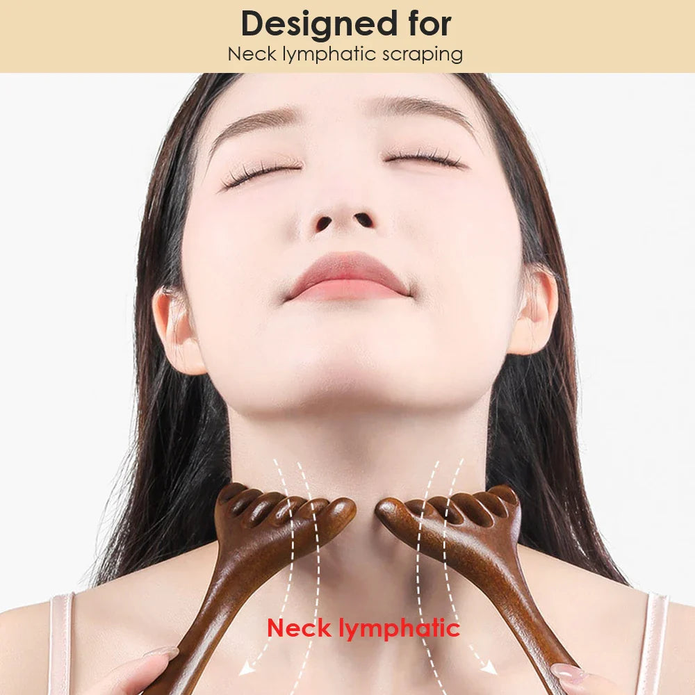Wooden Serenity Scalp Massager