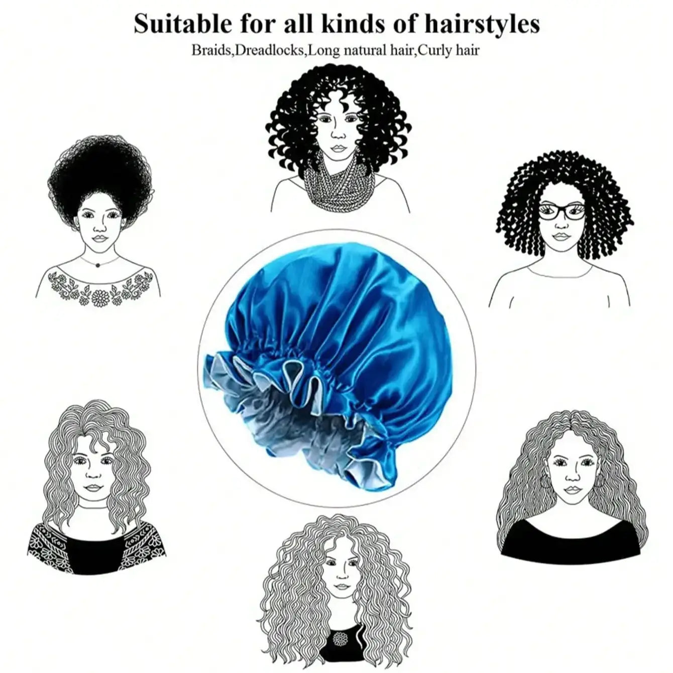 Silky Sleep Hair Bonnet