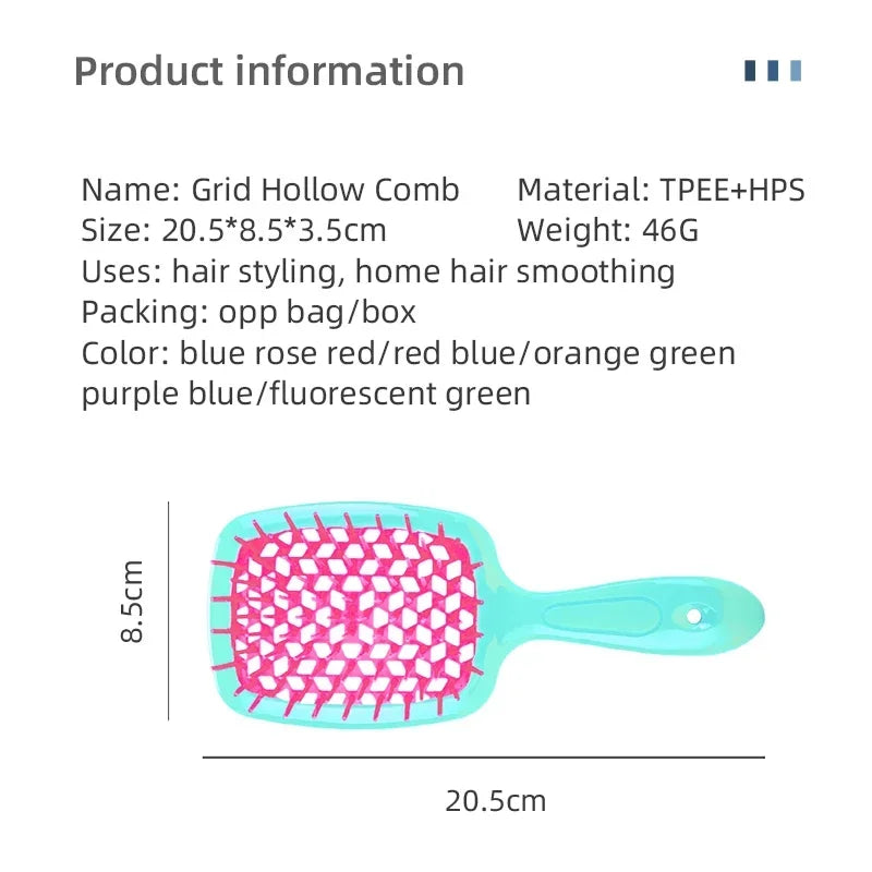 Gentle Hair Styling Comb Set