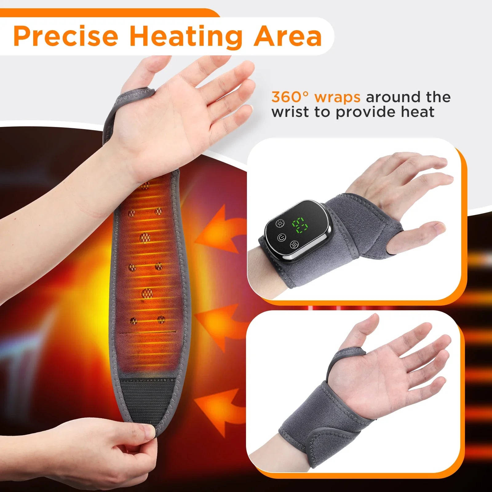 ComfortEase Heated Wrist Support