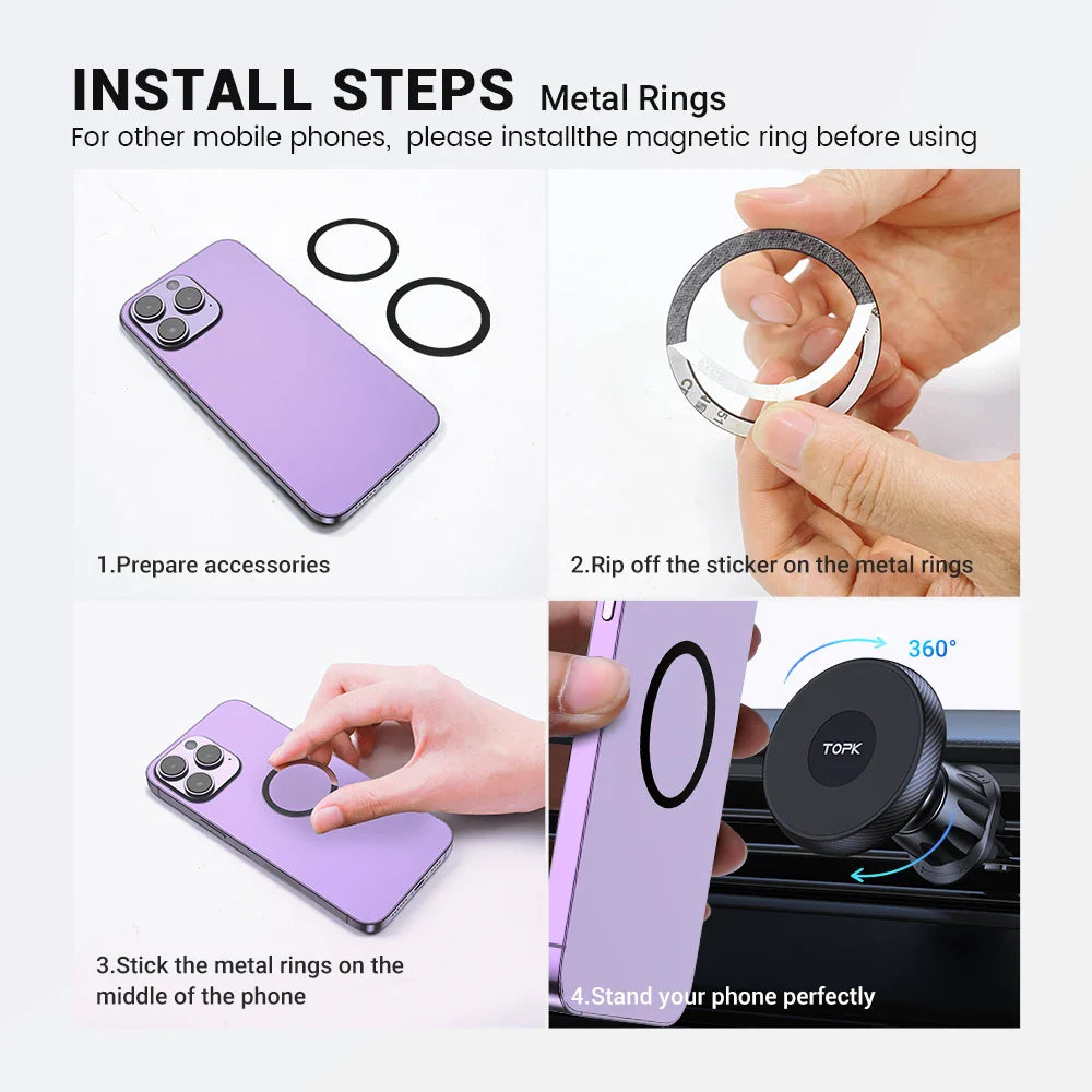 Magnetic Car Phone Holder